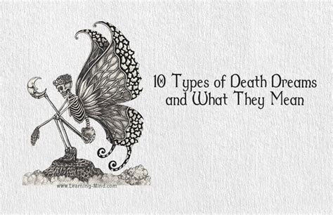 Diverse Categories of Death Dreams and Their Potential Explanations