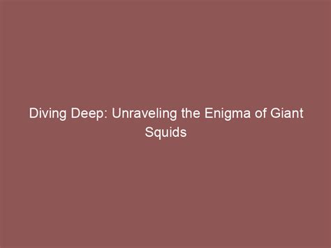 Diving Deep: Unraveling the Enigmas of our Subconscious Realm