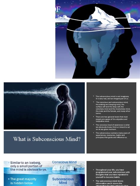 Diving into the Depth: Understanding the Subconscious Mind