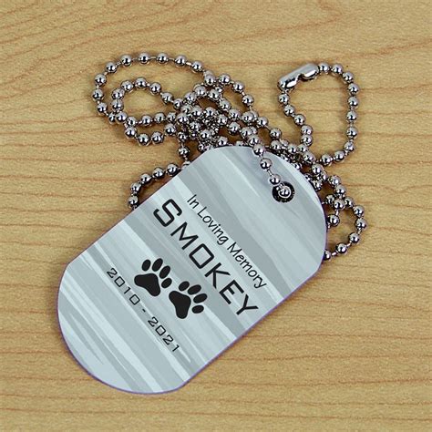 Dog Tags as a Symbol of Identity and Remembrance