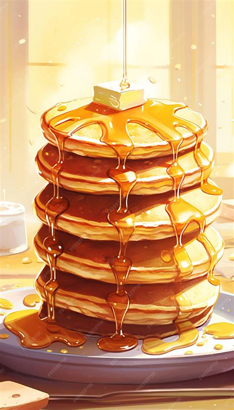 Dreams of Fluffy Pancakes: A Mouthwatering Journey