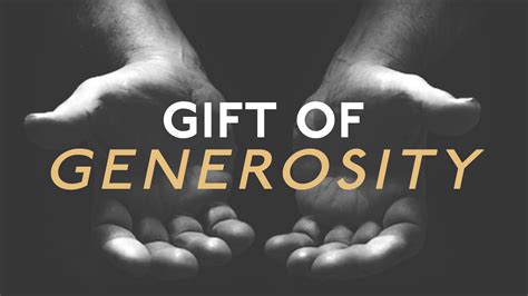 Empowering Communities through Acts of Generosity