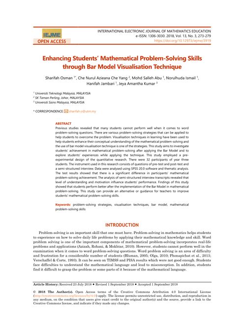 Enhancing Mathematical Problem-Solving Skills Through Dream Journaling