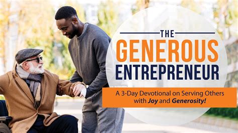 Entrepreneurship and Generosity