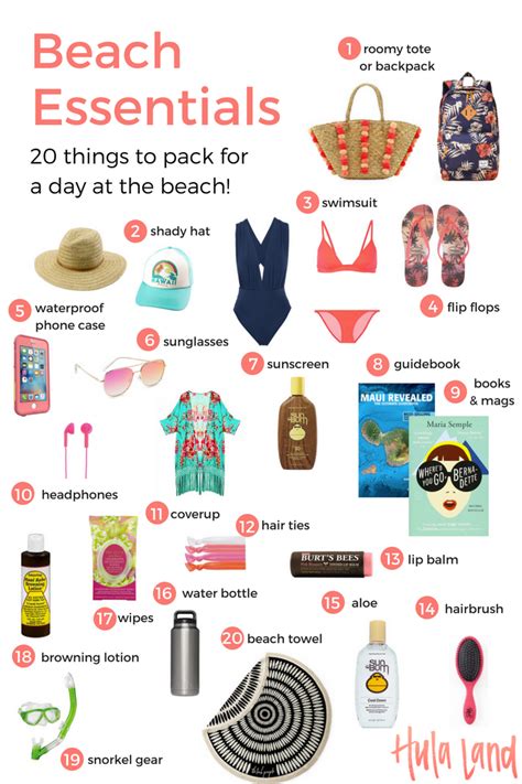 Essential Beach Packing List: Don't Forget These Must-Have Items