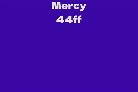 Estimating Mercy 44ff's Wealth