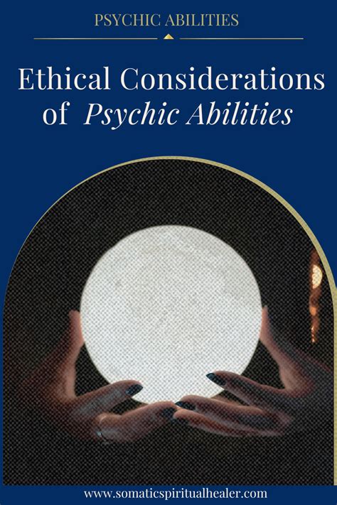 Ethical Dilemmas: The Debate Surrounding the Use and Control of Otherworldly Abilities