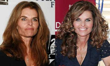 Examining Maria Shriver's physical attributes