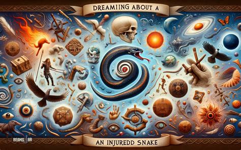 Examining the Significance of a Wounded Serpent in Dream Imagery