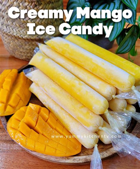 Experience a Tropical Paradise with Mango Coconut Ice Candy