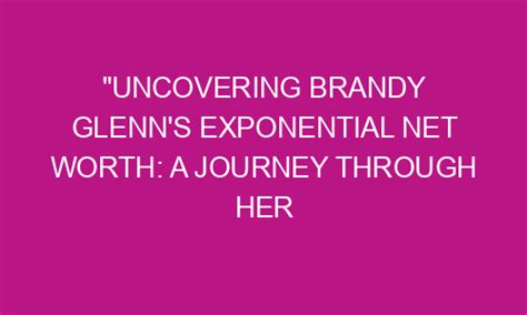 Explore Brandy's Journey to Success