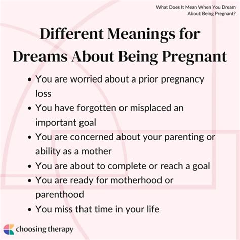 Exploring Common Themes in Pregnancy Dreams: Patterns and Interpretations