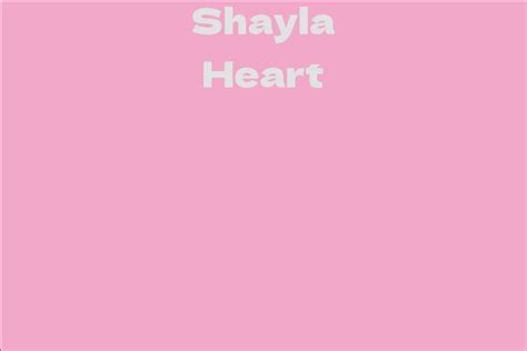 Exploring Shayla Heart's Rise to Fame