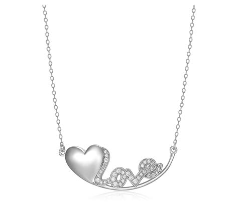 Express Your Affection with a Sterling Silver Necklace