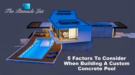 Factors to Consider When Constructing an Indoor Pool