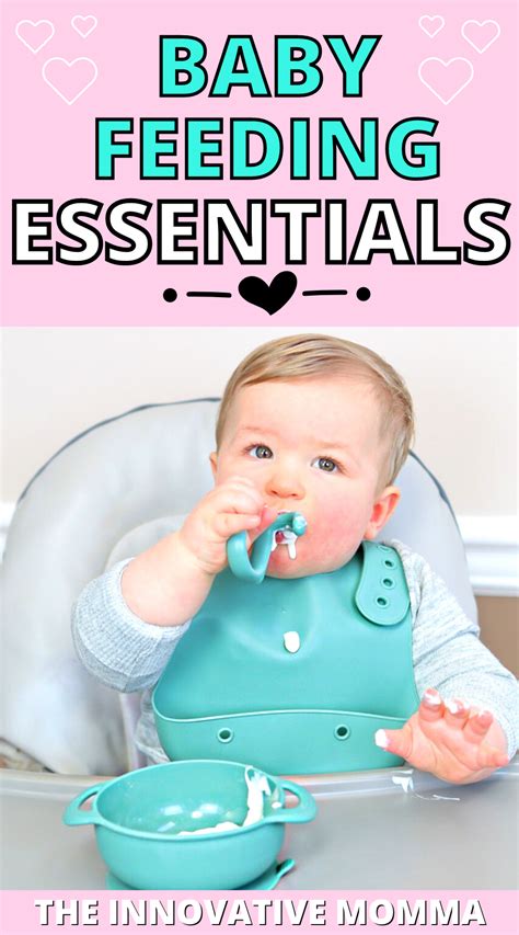 Feeding with Love: Essential Products for Your Little One's Mealtime