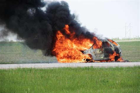 Fiery Destruction: Exploring the Consequences of Vehicle Fires in Dream Analysis