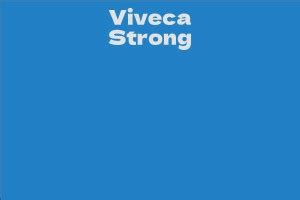 Figurative Appearance of Viveca Strong