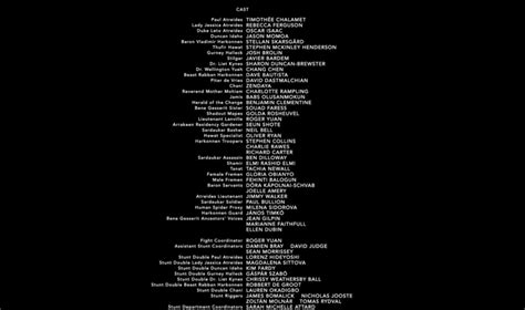 Film Credits of the Renowned Actress