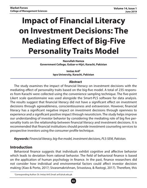 Financial Status and Investments of the Notable Personality