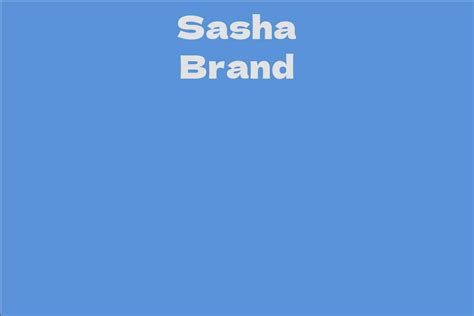 Financial Status of Sasha Brand in 2021