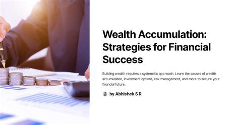 Financial Success and Net Worth Accumulation