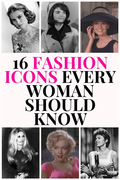 Finding Inspiration from Fashion Icons