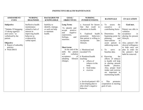 Fitness and Health Regimen for Maintenance