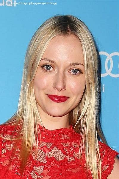 Georgina Haig's Net Worth and Wealth