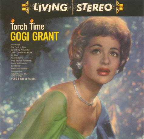 Gogi Grant's Career in the Entertainment Industry