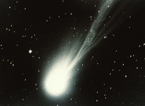 Hailey Comet's Striking Physical Appearance