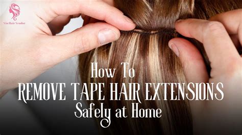 Handling and Removal: Parting Ways with Hair Extensions Safely