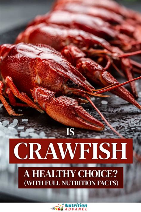 Health Benefits of Crawfish: A Nutritious and Low-Fat Seafood Option