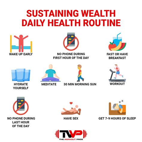 Health and Wellness Routine of the Prominent Individual