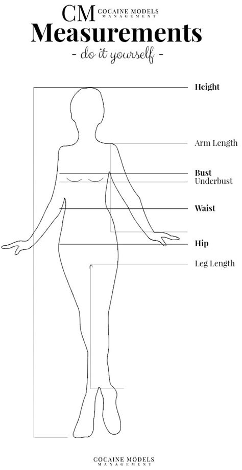 Height Measurements for Modeling Gigs