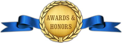 Honors and Awards Received