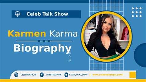 How age has influenced Karmen's career