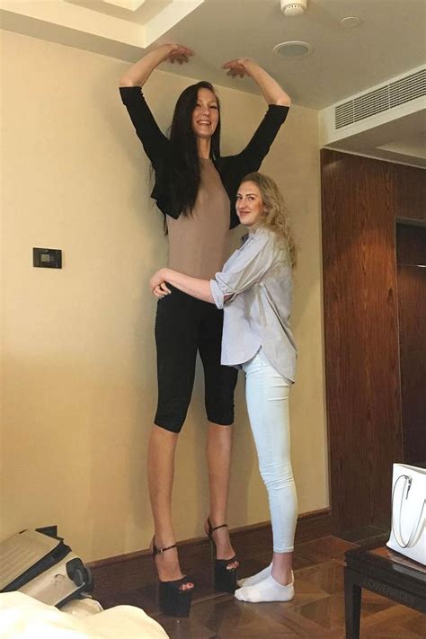 How towering is she?