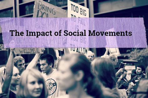 Impact on Social Causes and Movements