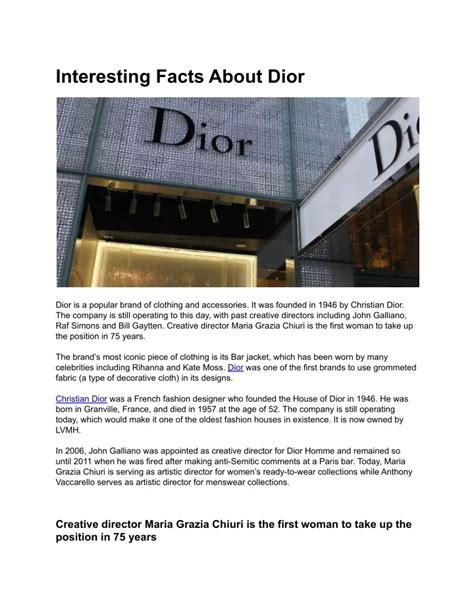 Interesting Facts About Amy Dior