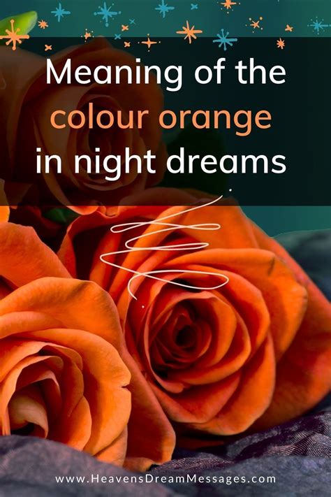 Interpreting the Color Orange in Dream Analysis