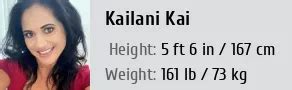 Kailani Kai's Height and Body Measurements