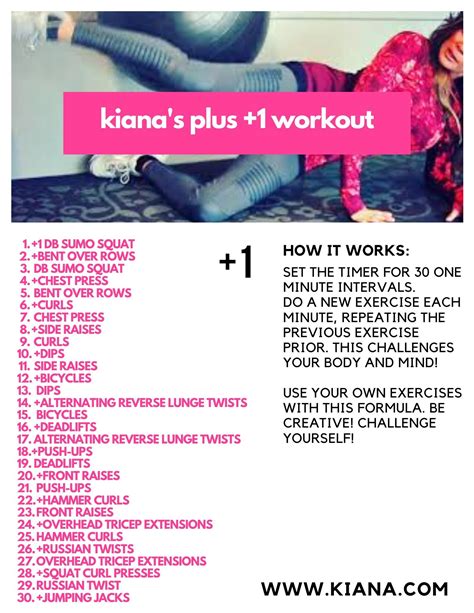 Kiana Stadler's Fitness Routine