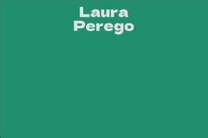 Laura Perego's Net Worth and Financial Success