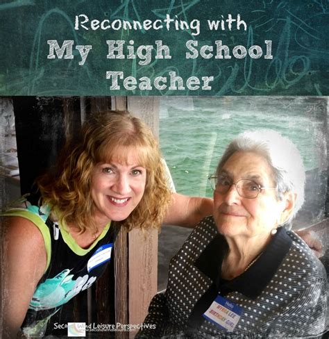 Lessons Learned: Gaining a New Perspective through Reconnecting with School Companions