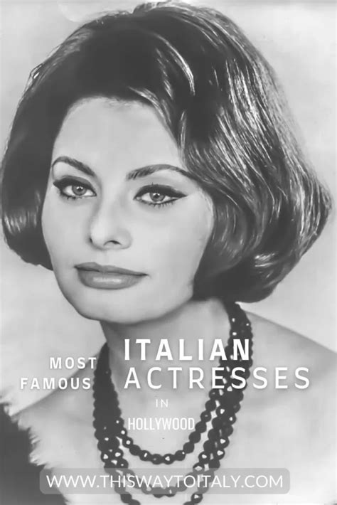 Life Story of the Talented Italian Actress