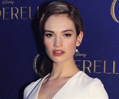 Lily James Biography