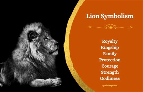 Lion as a Symbol of Strength and Protection