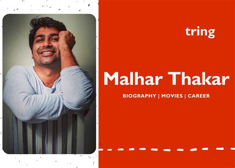 Malhar Thakar: An Emerging Talent in Bollywood