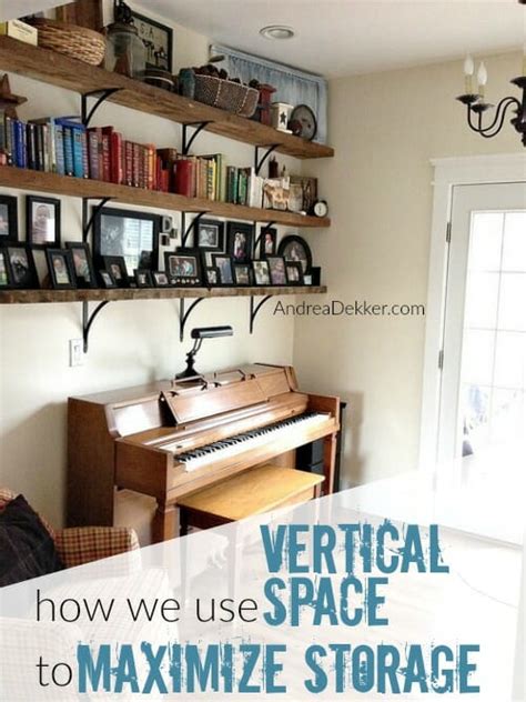 Maximizing vertical space in your living environment